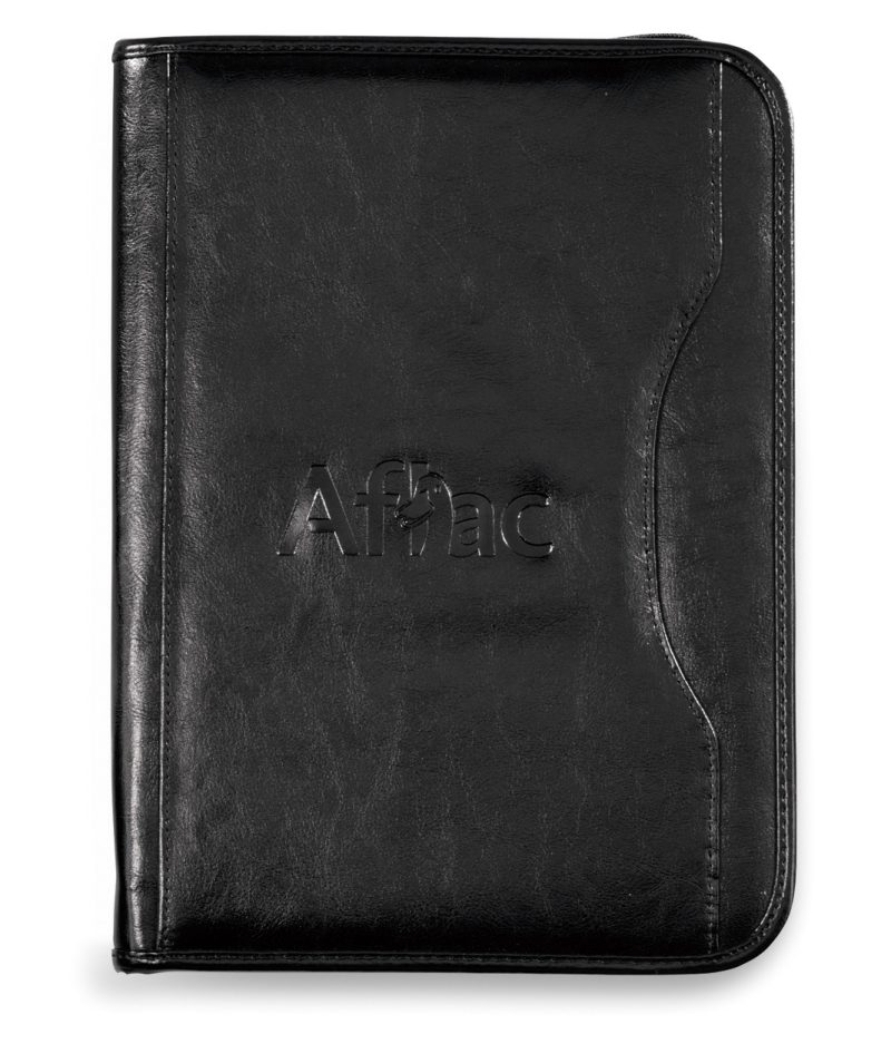 Custom Wall Street Padfolio - Black