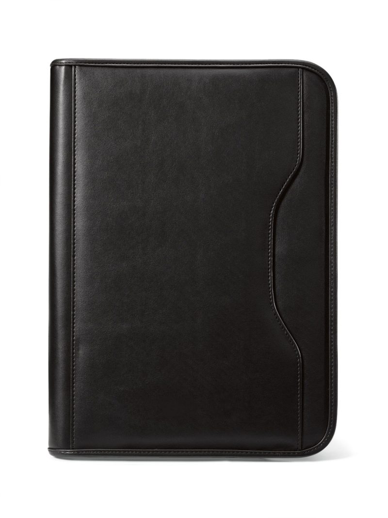 Custom Wall Street Padfolio II - Black - 1
