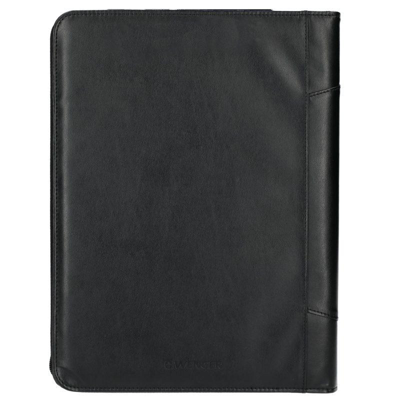 Custom Wenger Recycled Zippered Padfolio - 3