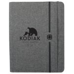 Custom Wenger rPET Zippered Padfolio