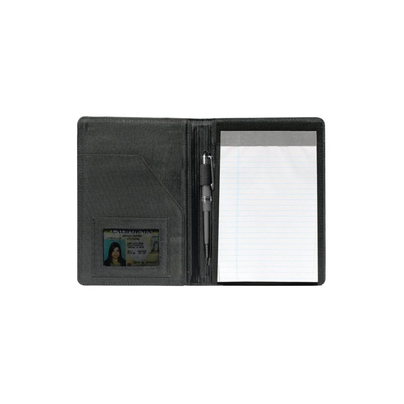 Custom Wilshire Perforated PVC Junior Padfolio - 2