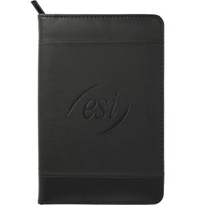 Custom Windsor Impressions Jr. Zippered Padfolio with FSC® Mix Paper