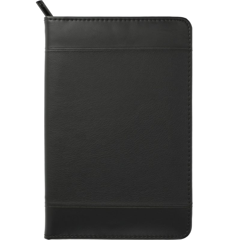 Custom Windsor Impressions Jr. Zippered Padfolio with FSC® Mix Paper - 4