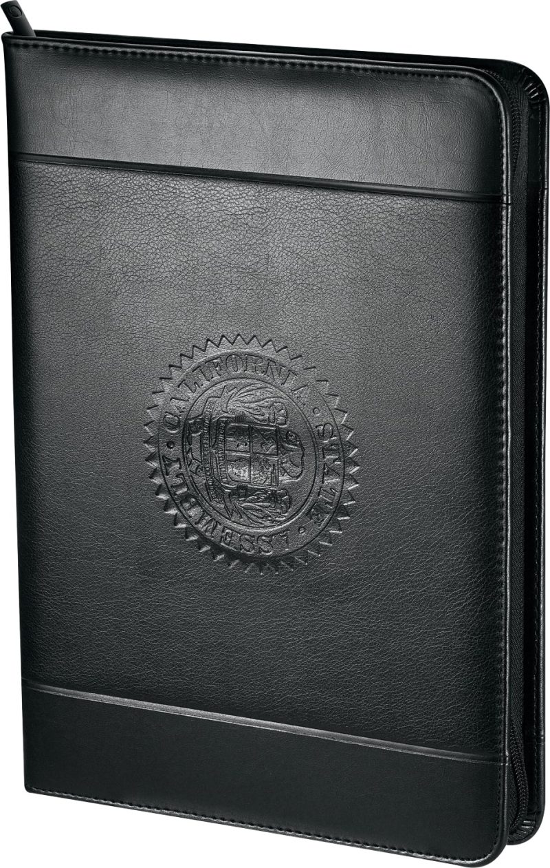 Custom Windsor Impressions Zippered Padfolio with FSC® Mix Paper - 2