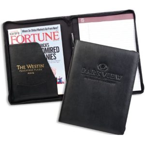 Custom Zippered Decision Maker Portfolio