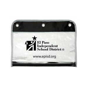 Custom Zippered Portfolio Pouch W/Three Holes