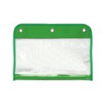 Custom Zippered Portfolio Pouch W/Three Holes - 7